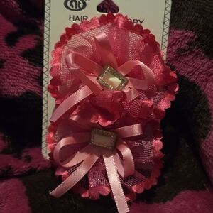 Pink and Red Hair Accessories for Kids